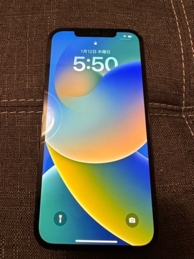 iPhone12 promax 256gb パシフィックブルー