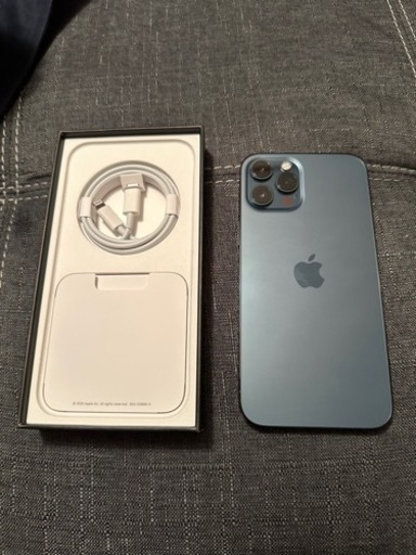 iPhone12 promax 256gb パシフィックブルー