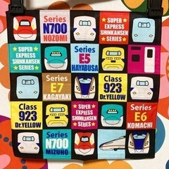 【値下】ラスト2枚！②ハンカチ 新品未使用品 入学準備 電車 新...