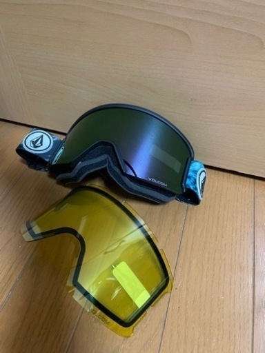 【新品、未使用】スノーボード  ゴーグル（スペアレンズ付き）