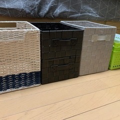 【取引中】ニトリなど　収納バスケット