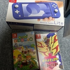 （受け取り決定）Switchライト　ブルー