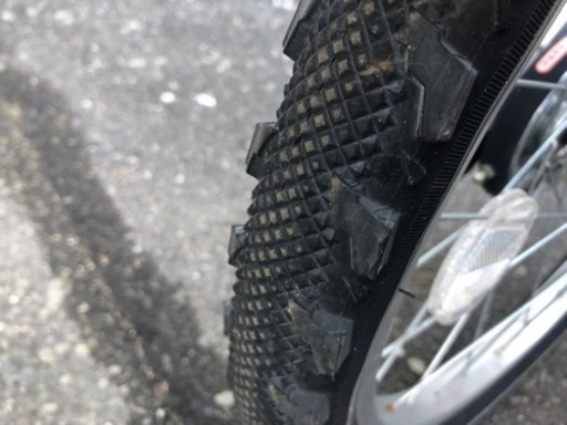 20インチ自転車　黒　美品