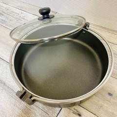 新品未使用　オールシーズン万能鍋（目皿付）の画像