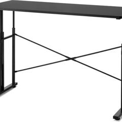 B659【定価14959円⇒9000円】Amazonベーシック パソコンデスク 昇降式 ブラック 幅120×奥行55x高さ60/65/70/75/80cm