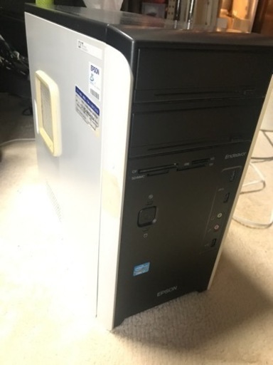 高速ハイエンドパソコン　Office365(Word/Excel/パワポ)付き　i7 3.4GHz x 8スレッド　メモリ　SSD　5画面出力グラボ　エプソン　エンデバー　MR7000E