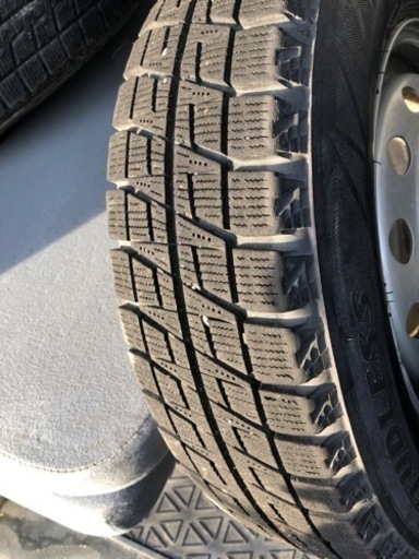 ダイハツ軽箱バン軽トラ用鉄チンホイール４本