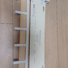 TARGET ドア　ハンギングフックラック（白・木目）Target Over-the-Door Hooks ≪新品≫の画像