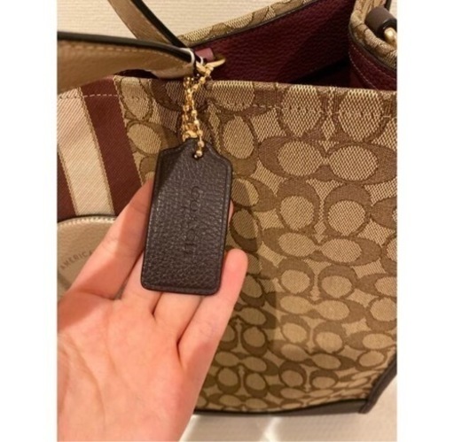 【美品】coach コーチ　トートバッグ