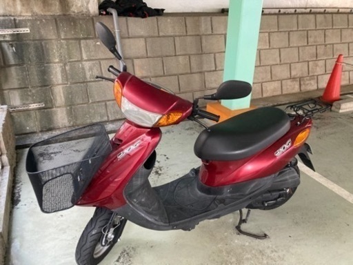 JOG SA55J 低走行車　自賠責付き令和7年6月