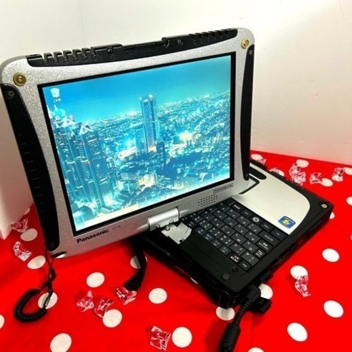 A-25美品/新品SSD/頑丈ノートパソコン/その名はtough Book