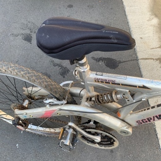 とても丈夫にできている自転車、