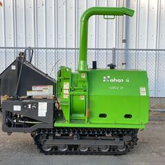 【T-0025】大橋　GSC282D　ウッドチッパー　チッパーシュレッダー　樹木粉砕機　木材破砕機　全塗装済みの画像