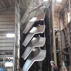 消波ブロック型枠清掃（整備）の画像