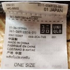 ビーニー　ニット帽　スキー　スノーボード　UNIQLO　ユニクロの画像