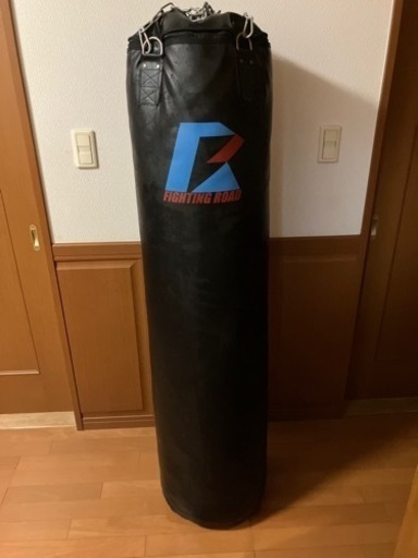 サンドバッグ（合皮）150cm 約50kg わりと綺麗