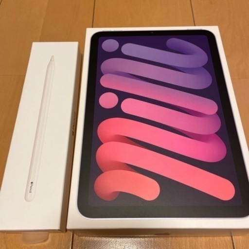 【美品】iPad mini6WiFiモデル64GBとApple Pencil第2世代