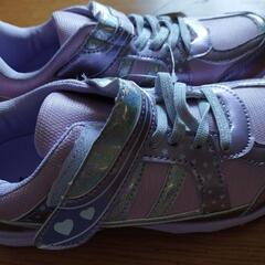 女の子　スニーカー　２３.５cmの画像