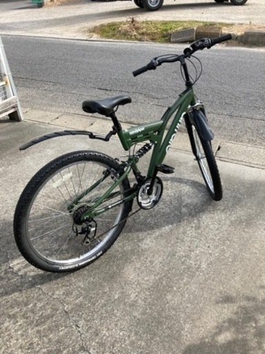 美品SANDPIPE Rマウンテンバイクタイヤサイズ26×1.95 18段変速