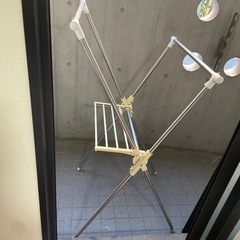 洗濯物干し　室内も可　ステンレス　非対面取引