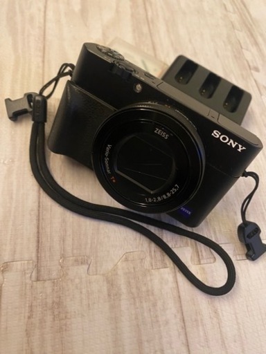 3日限定値下げ?RX100M5A SONY 美品　付属品付ケース ストラップ