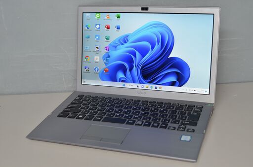 中古軽量ノートPC 最新Windows11+office SONY VJS131C11N 爆速SSD256GB Core i3-6100U/メモリー4GB/無線内蔵/13.3インチ/WEBカメラ搭載
