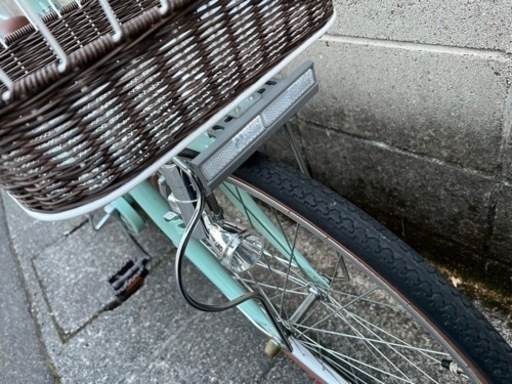 【24インチ自転車】子供車　6段変速　LEDダイナモライト使用　とてもきれい　若林自転車　膳所店　SALE中❗️