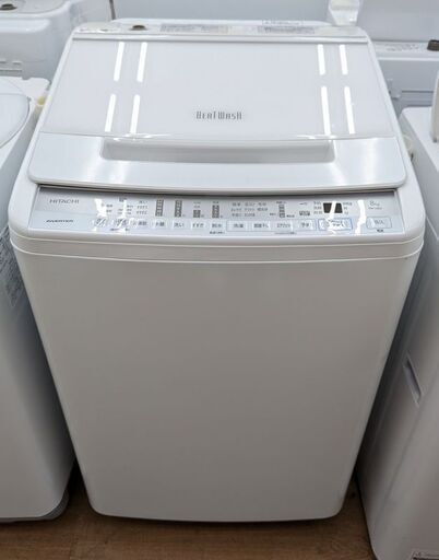 HITACHI 8.0㎏洗濯機 BW-V80F 2020年製　ag-ad061