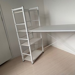 【取引成立】ニトリ システムデスクの画像