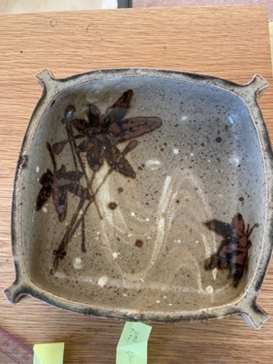 朝鮮唐津　大きめ角鉢