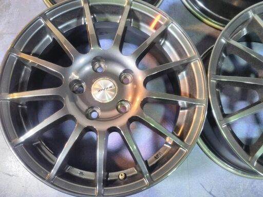 欧州車16インチ【富山】ミニ MINI ベンツ Bクラス BMW １/2シリーズ 人気【ガンメタ色】7J 16インチ PCD112 +