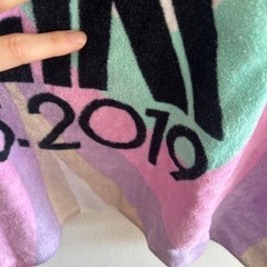 フード付きバスタオルの画像