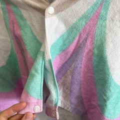 フード付きバスタオルの画像