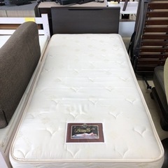 ☆大幅値下げ☆ マットレス付き ベッド シングル シモンズ