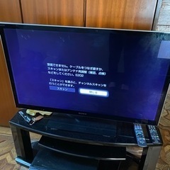 40型ソニーテレビの画像
