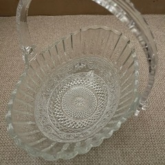 未使用　HOYA ガラスバスケット