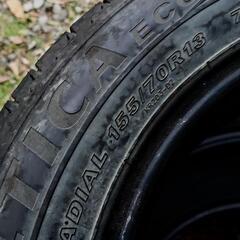 中古タイヤ  155/70/13