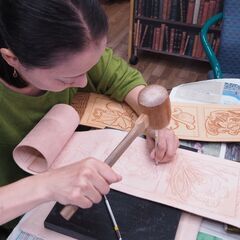 趣味のレザークラフト教室【門前仲町】の画像