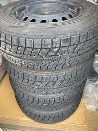 ブリジストン  VRX 185/70-14.ホイールセット