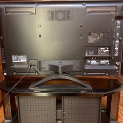 40型ソニーテレビの画像
