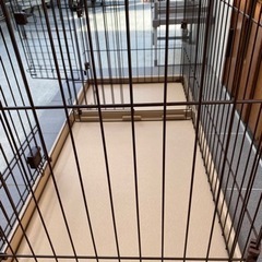 ペットゲージ　使用期間５ヶ月の画像