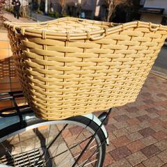 自転車用　リヤかごの画像