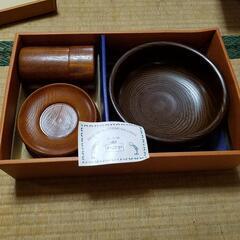 木製お茶菓子容器