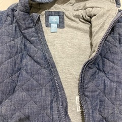 baby GAP カバーオール おくるみ デニムの画像