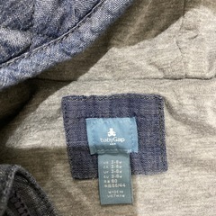 baby GAP カバーオール おくるみ デニムの画像