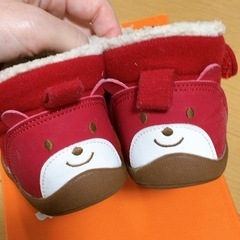 ホットビスケッツ 靴 ブーツ 赤ちゃん 幼児 ボア 14.5cmの画像
