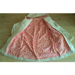 140cm　フード付きコートの画像