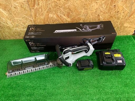 【完売商品】高儀(EARTH MAN)　充電式ヘッジトリマー　GHT-180LiB【未使用品】