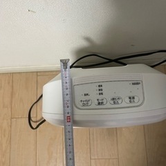 大風量セラミックファンヒーター　アイリスオーヤマの画像