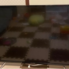 壊れたテレビ リモコン付き